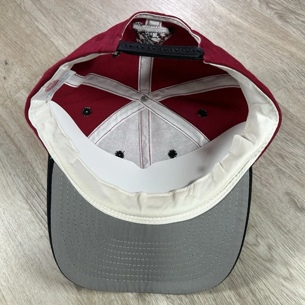 VTG Alabama Crimson Tide Snapback Hat‎ Collegiate NCAA Red Black Cap